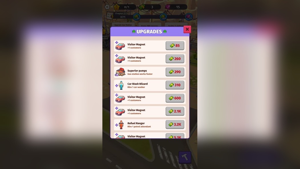 Roadside Empire Idle Tycoon первый престиж гайд