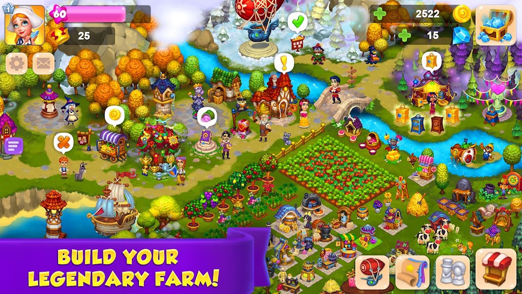 Скрытые бонусы за посещение ферм друзей в Royal Farm