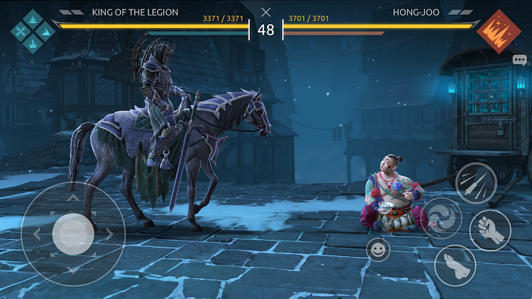 Как качать слабых героев в Shadow Fight 4 Arena через Дуэль