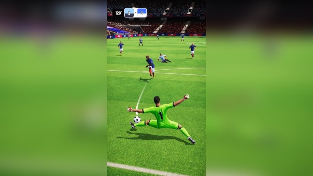 Лучшая тактика для матчей с сильным дождём. Soccer Superstar