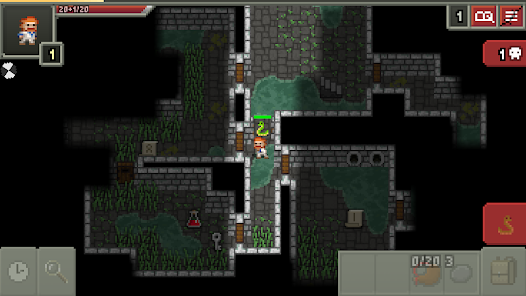 Прокачка посоха мага до +10 в игре Shattered Pixel Dungeon