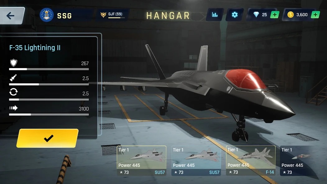 Бой с боссом в Sky Warriors на минимальном самолёте
