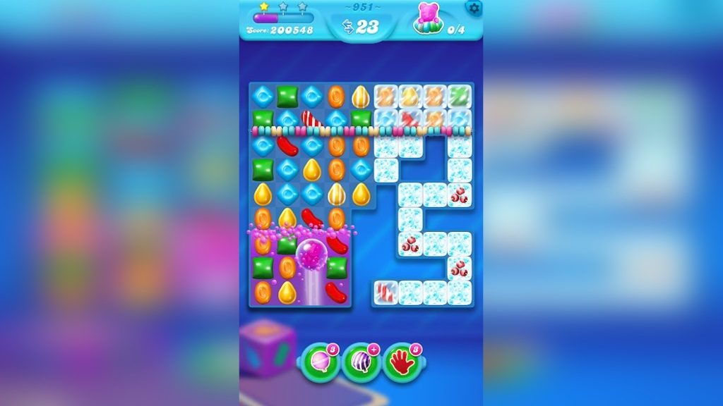 Использование каскадов для генерации специальных конфет. Candy Crush Soda Saga
