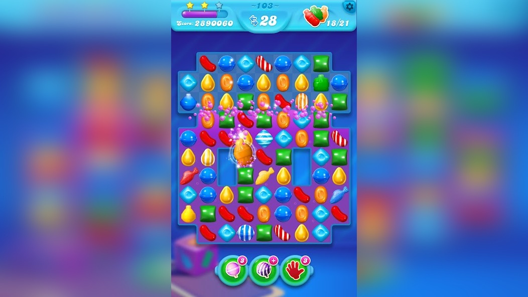Как обойти лимит ходов в Candy Crush Soda Saga с помощью бонусных заданий