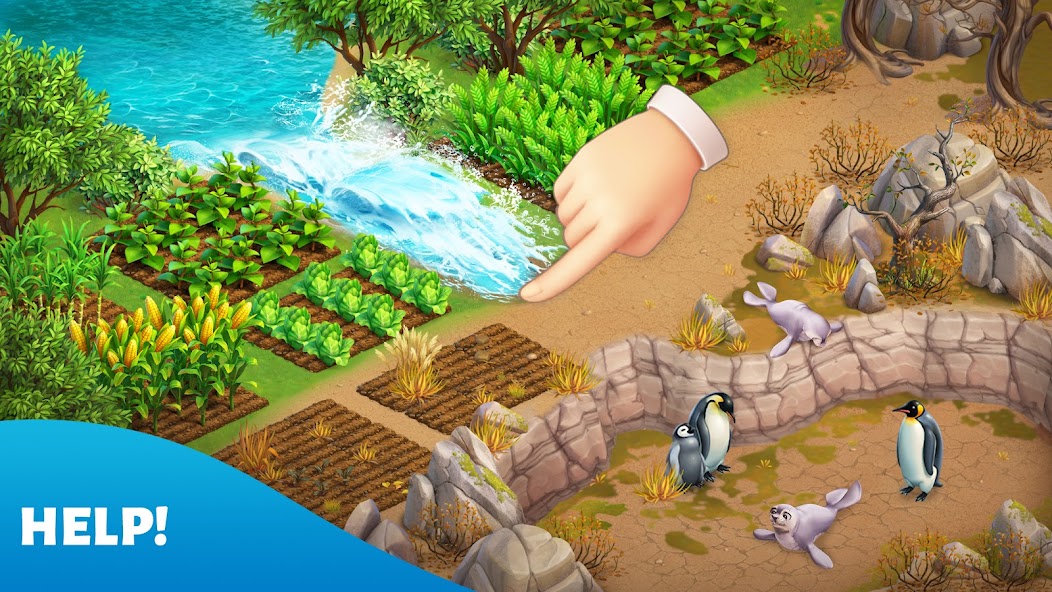 Открытие таверны и приготовление блюд в игре Spring Valley Ферма
