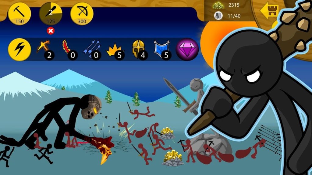 Стратегия «Змея» для извилистых карт. Stick War: Legacy