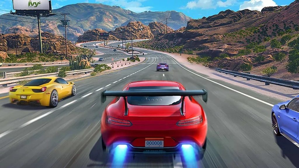 Смена дня и ночи: влияние на видимость. Уличные гонки 3D (Street Racing 3D)