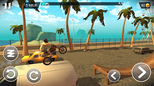 Stunt Bike Extreme гайд по трюкам и управлению