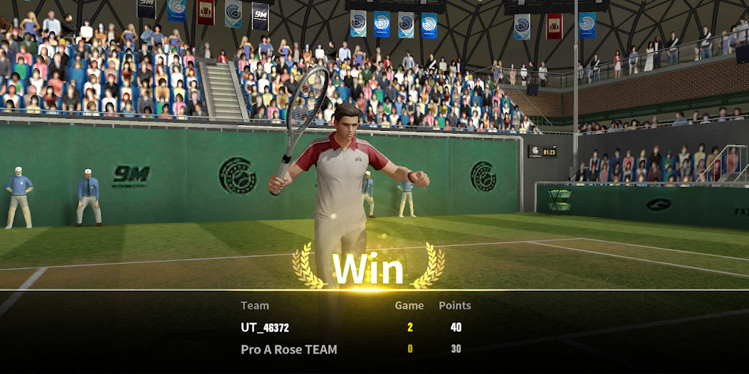 Как использовать дроп-шот в решающий момент в Ultimate Tennis