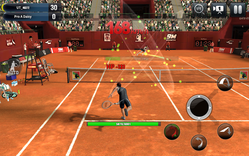Как не уставать к третьему сету. Ultimate Tennis