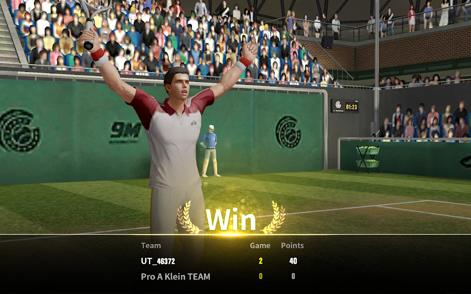 Стратегия возврата мощного смэша. Ultimate Tennis