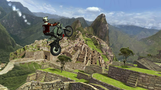 Как пройти уровень с деревянными мостками. Trial Xtreme 4
