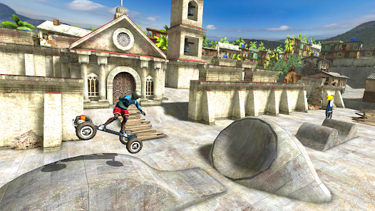 Как пройти уровень с рельсами. Trial Xtreme 4