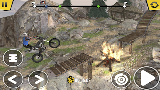 Как пройти уровень с поездом. Trial Xtreme 4