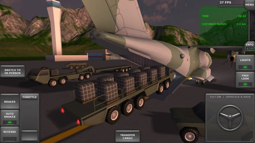 Настройка звука двигателя в Turboprop Flight Simulator