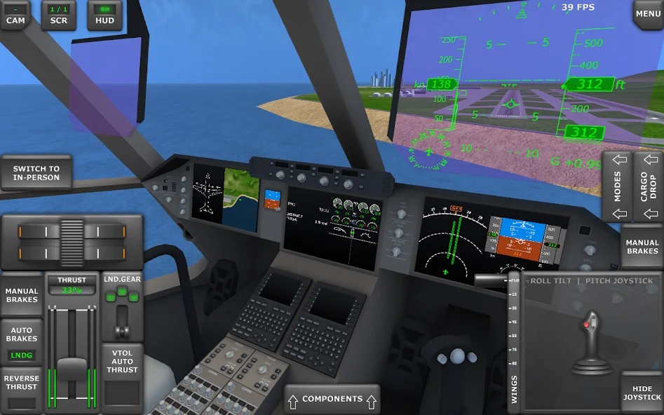 Как настроить джойстик в Turboprop Flight Simulator