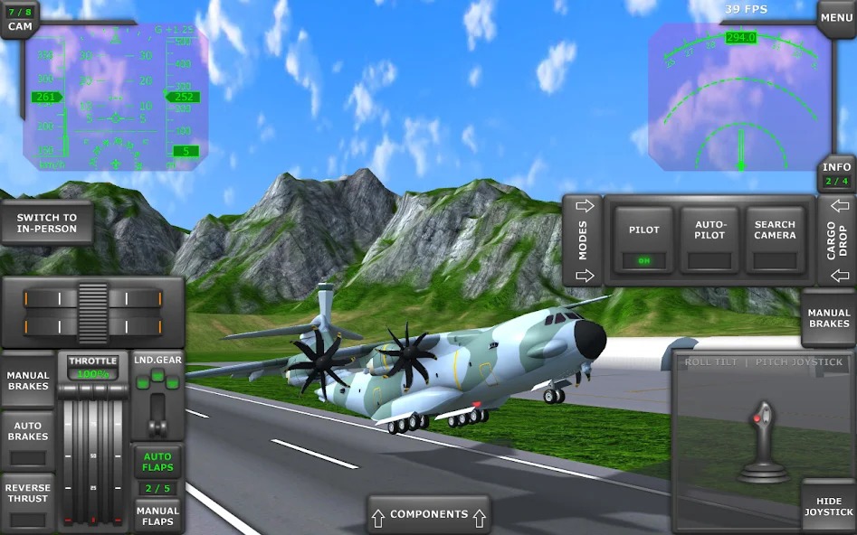 Как исправить лаги в Turboprop Flight Simulator