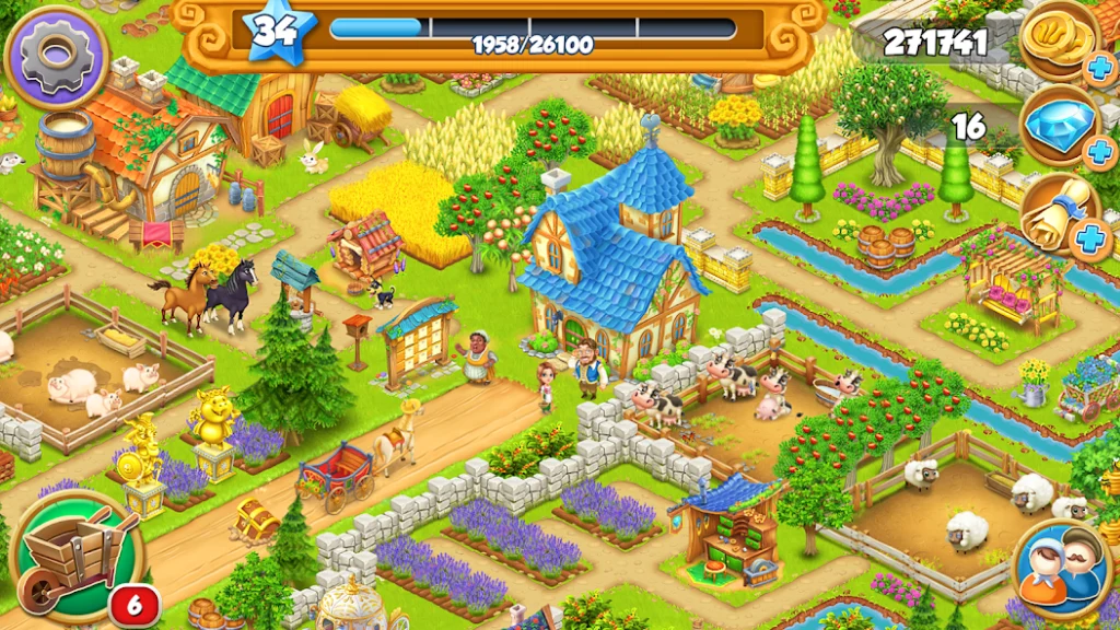 Оптимум по времени на выпечку хлеба. Village and Farm