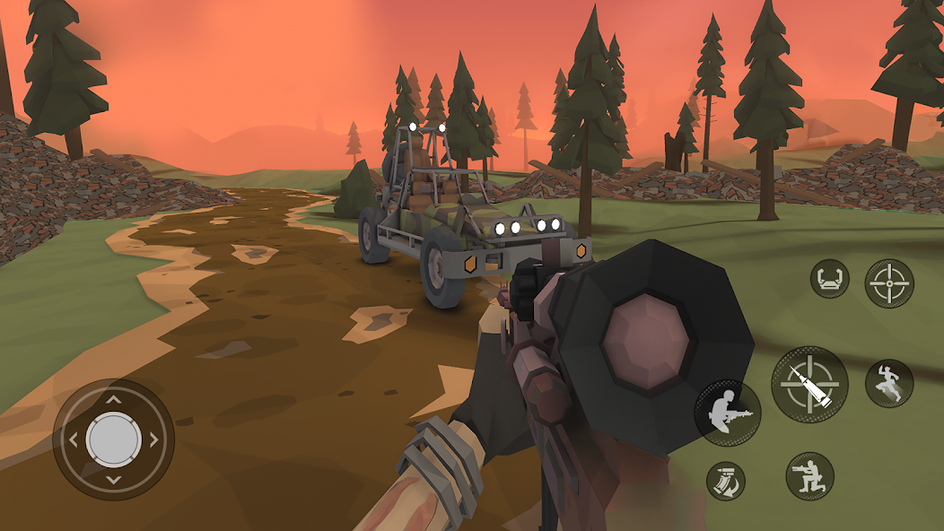 Секретный торговец в тоннелях метро The Walking Zombie 2