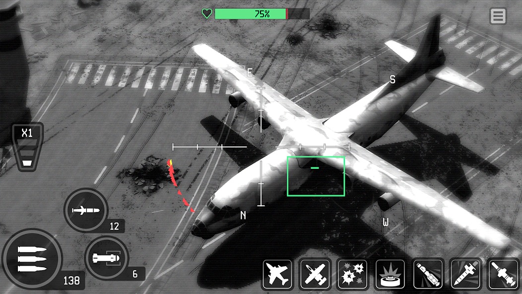 Ошибки при стрельбе в War Drone