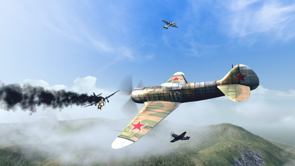 Как перейти на самолёты второго тира в Warplanes WW2 Dogfight