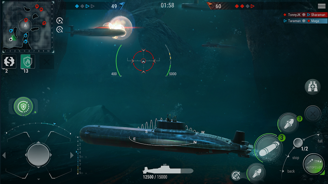 Топ ошибок при прокачке экипажа в World of Submarines