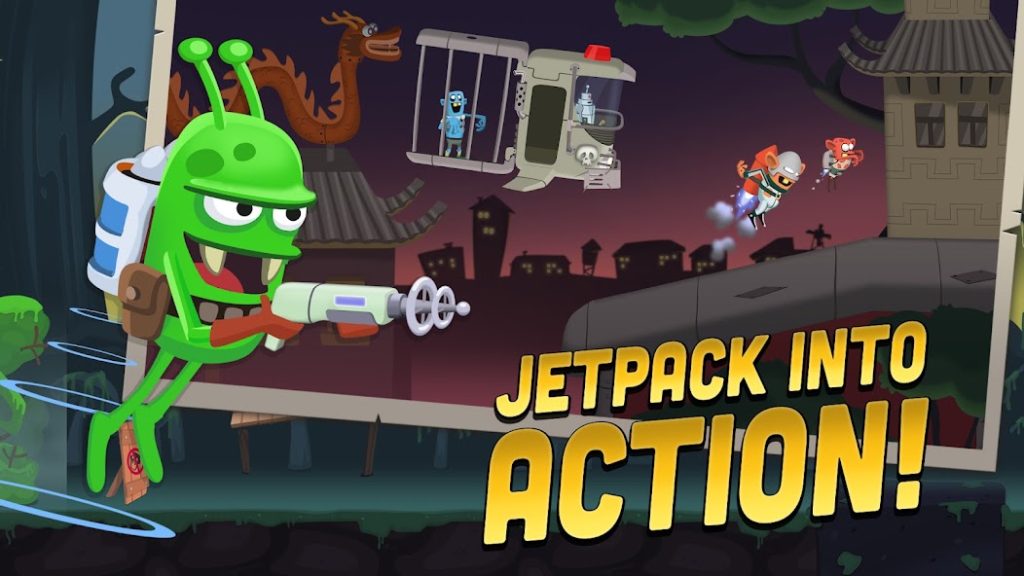 Зомби-страус: скоростная ловля на равнине. Zombie Catchers: Поймать зомби