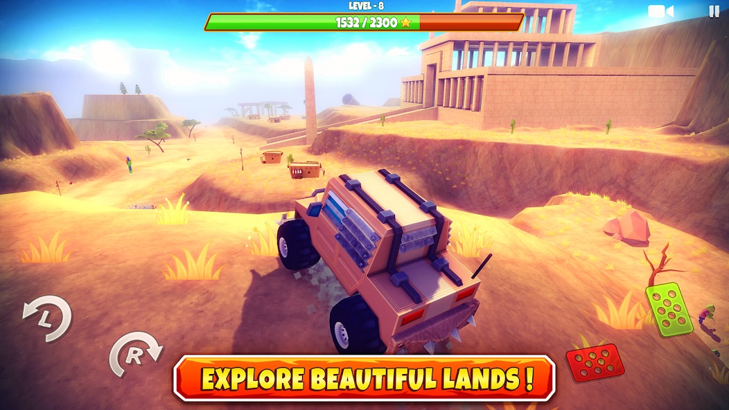 Стратегия удержания позиции в разрушенной церкви Zombie Offroad Safari