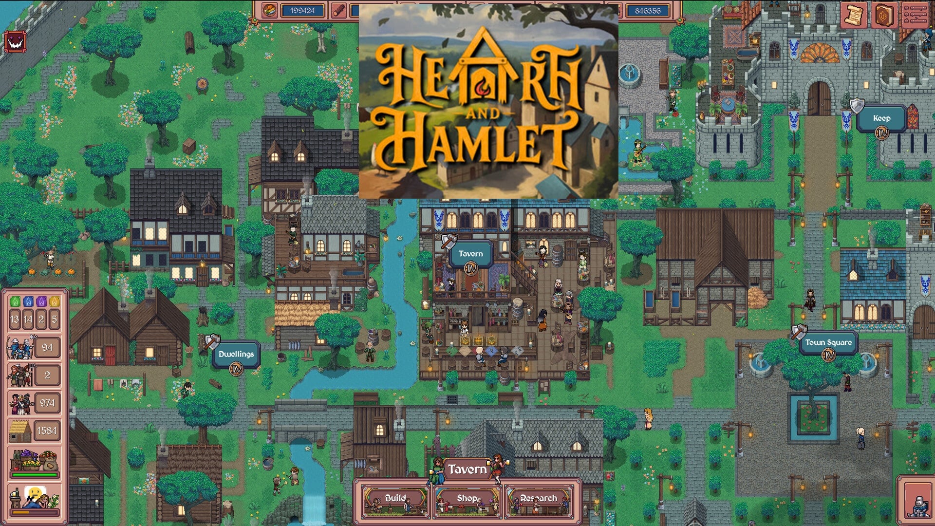 Hearth and Hamlet — инкрементальная игра в духе Cookie Clicker вышла на ПК