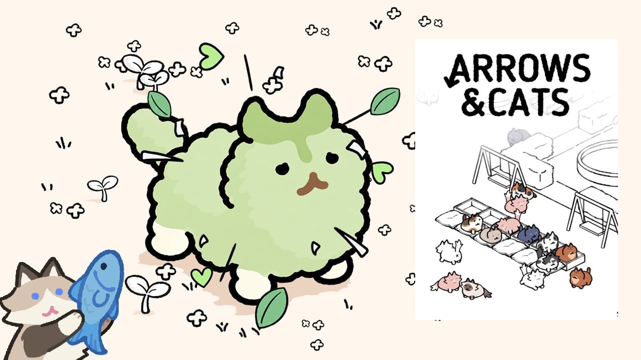 Arrows & Cats: Rescue Puzzle выходит на Android с множеством очаровательных котиков!