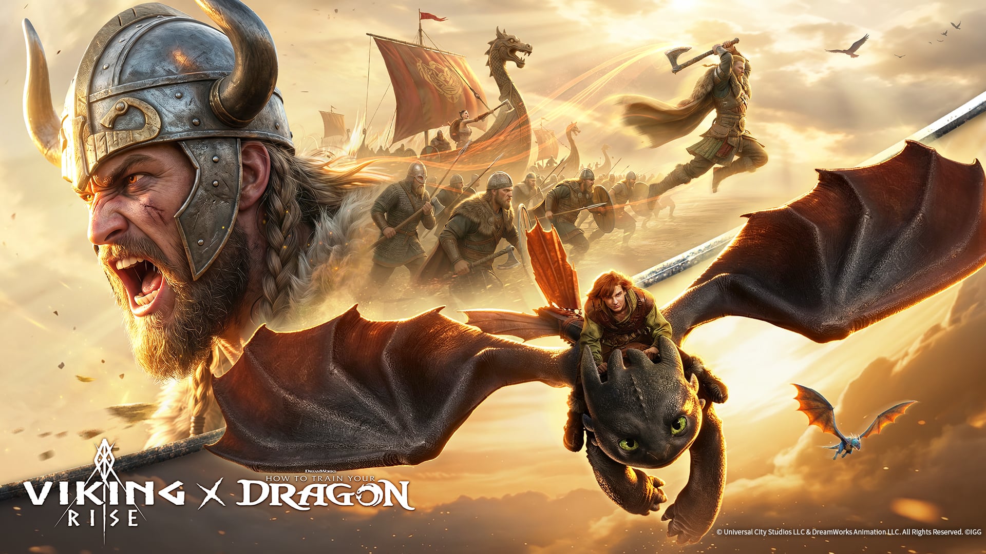 Viking Rise объединяется с «Как приручить дракона» от DreamWorks Animation в захватывающем коллаборации