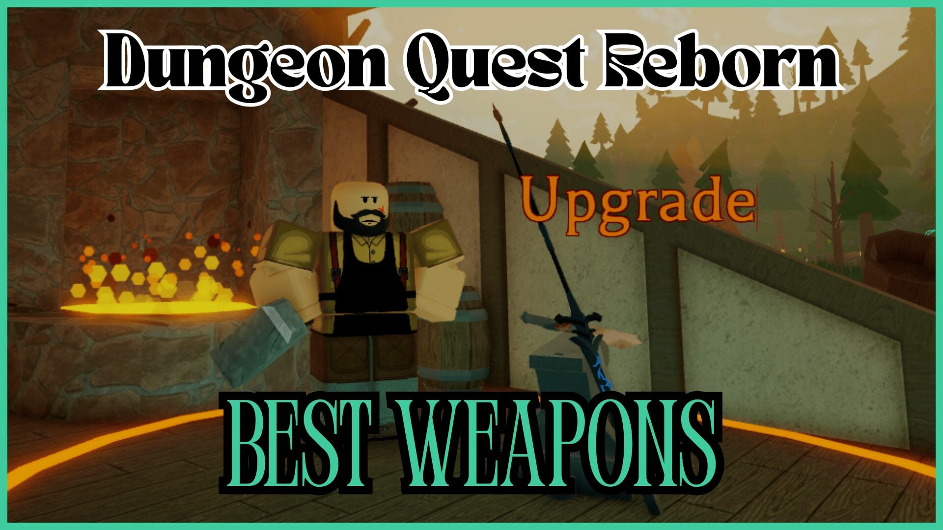 Лучшее оружие в Dungeon Quest Reborn — и как его получить