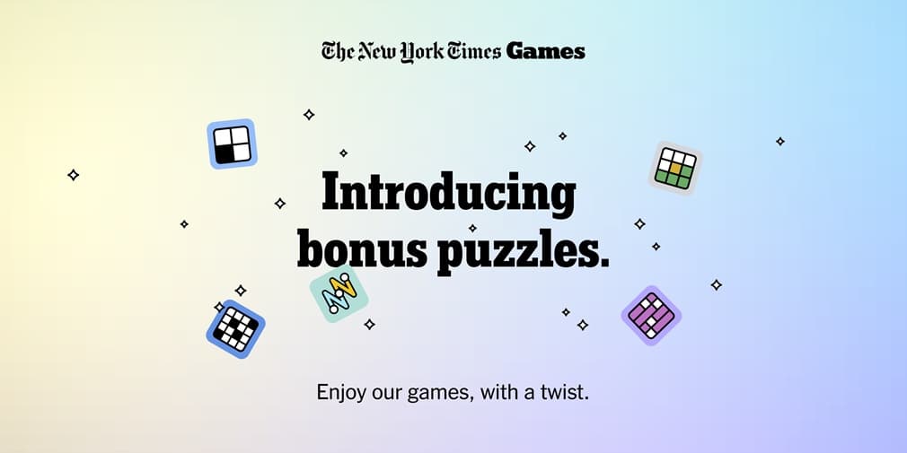 The New York Times запускает бонусные головоломки с неожиданными поворотами в своих самых известных играх