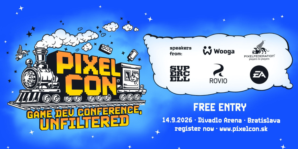 PixelCon объединит международных экспертов мобильных игр в Братиславе на бесплатной конференции