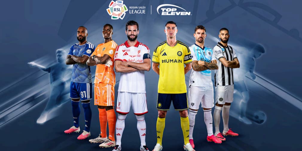 Top Eleven объединится с Roshn Saudi League — Криштиану Роналду и другие звёзды присоединятся к игре