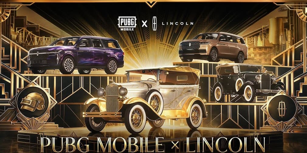 Коллаборация PUBG Mobile с Lincoln позволит вам сесть за руль классического автомобиля 1920-х годов