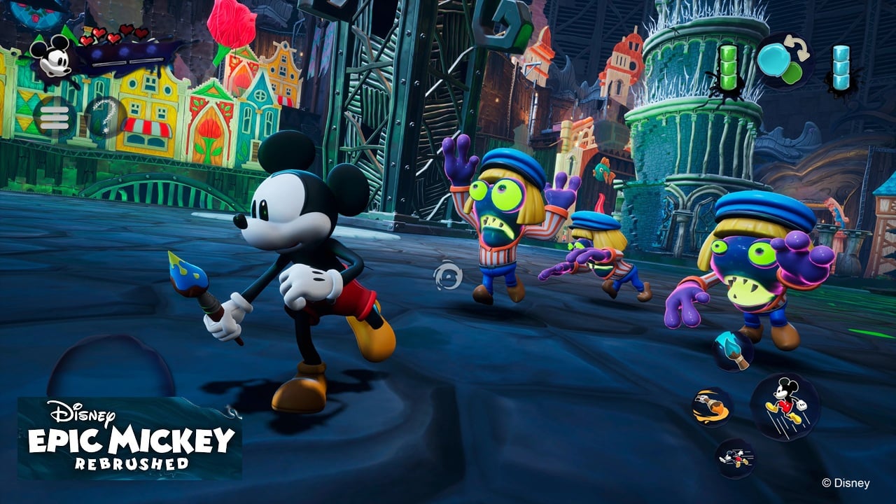 Disney Epic Mickey: Rebrushed вышла на Android — ремейк классического 3D-платформера