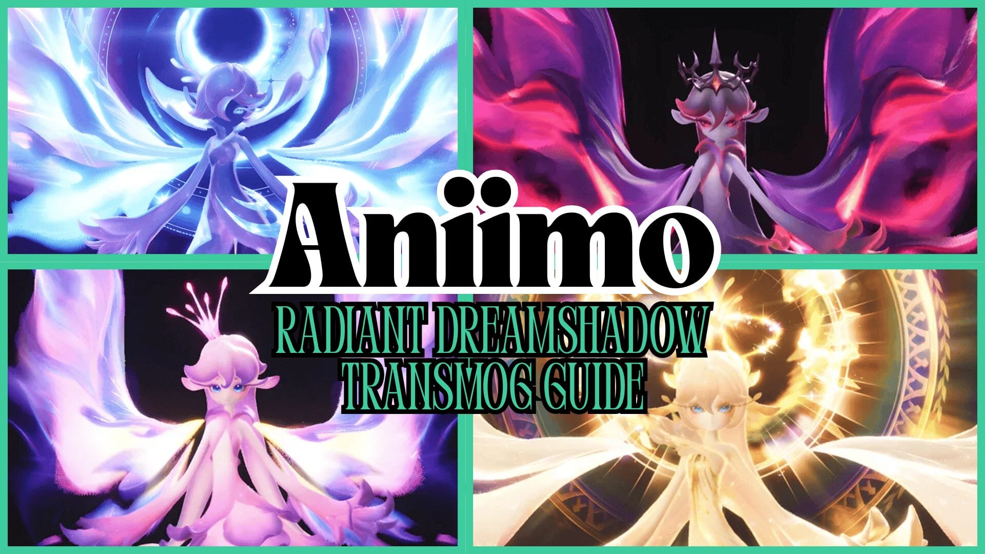 Гайд по трансмогу Aniimo Radiant Dreamshadow