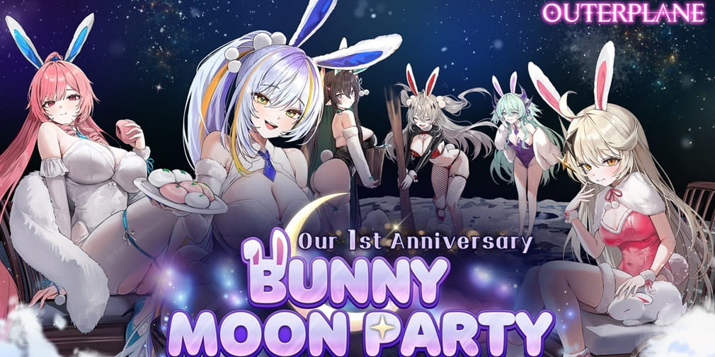 Outerplane запускает предрегистрацию на «Bunny Moon Party» в честь первой годовщины под управлением MAJOR9