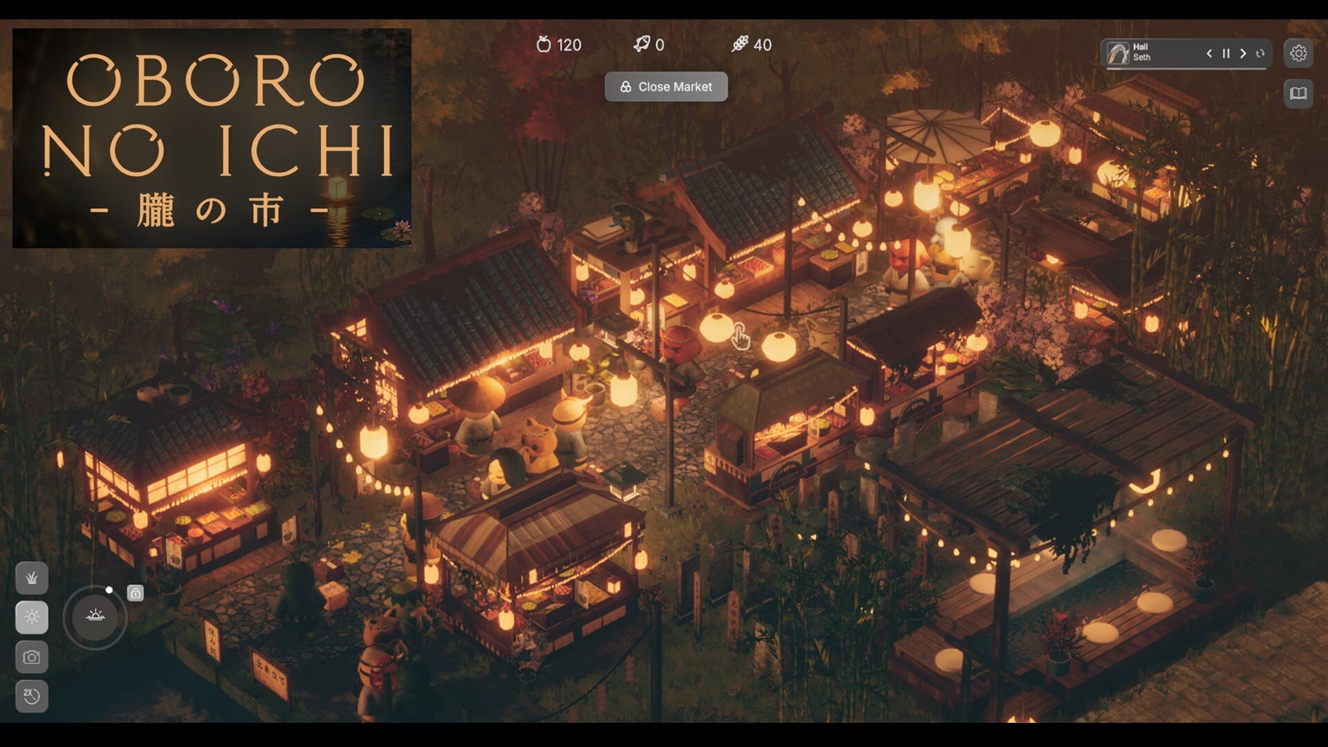 Oboro no Ichi — это симулятор управления в духе Spiritfarer, но с ночным рынком из «Унесённых призраками»