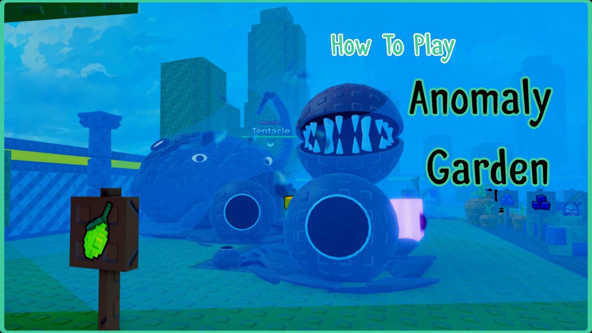 Как играть в Anomaly Garden