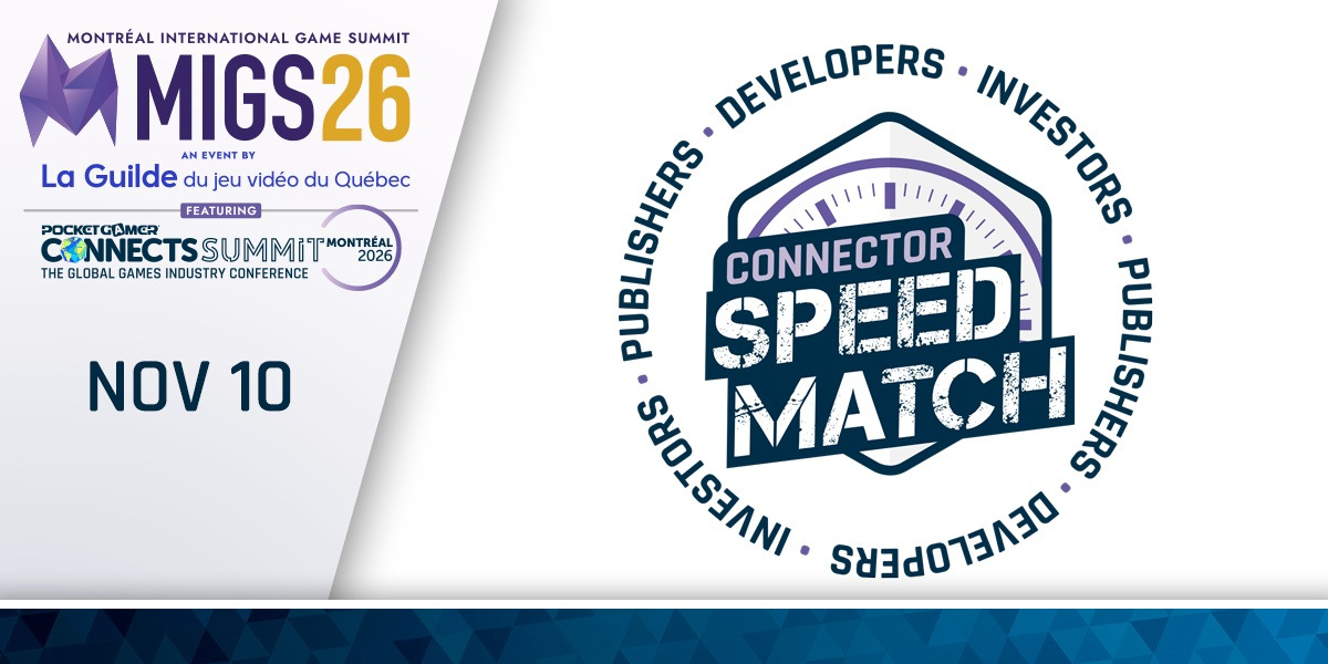 Знакомьтесь с издателями и инвесторами через Connector SpeedMatch на PG Connects Summit Montréal