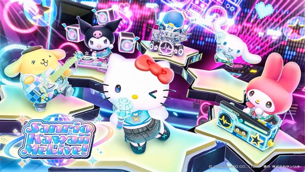 Sanrio открывает предрегистрацию на новую мобильную игру Sanrio Kawaii Me Live!