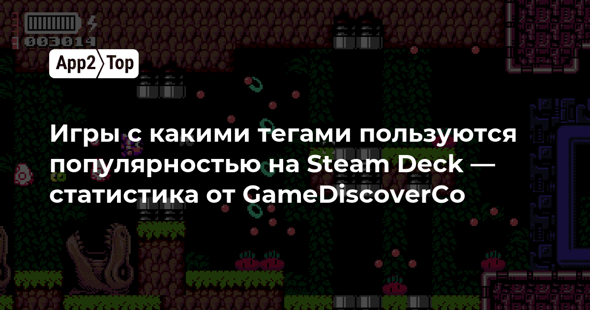 Какие жанры игр популярны среди владельцев Steam Deck — статистика от GameDiscoverCo
