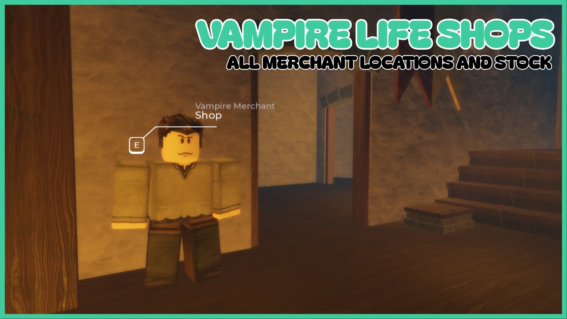 Магазины в Vampire Life — все локации торговцев и их ассортимент!
