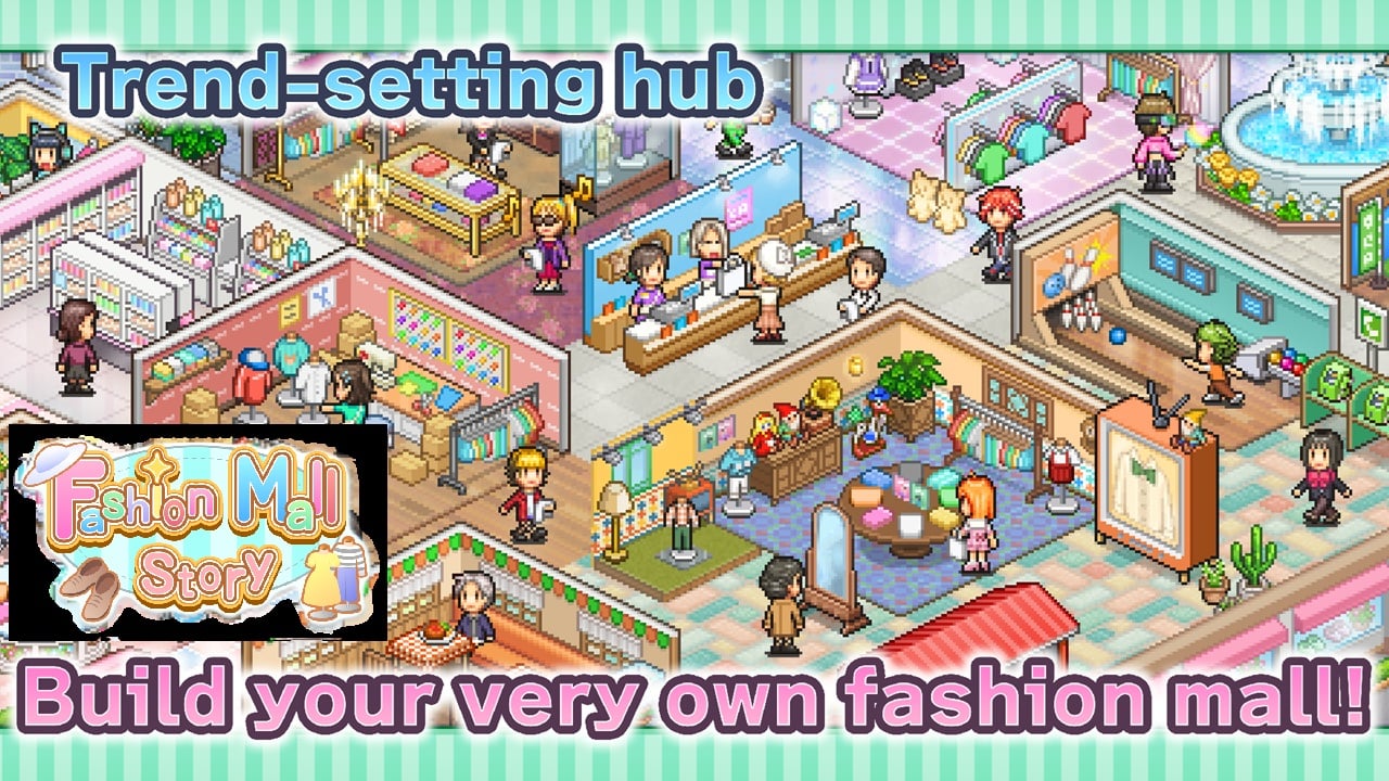 Pocket Clothier встречает Mega Mall Story в новом симуляторе модного торгового центра от Kairosoft