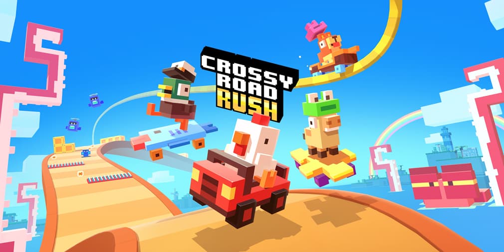 Crossy Road Rush превращает хитовый платформер-головоломку в бесконечный раннер, эксклюзивный для Apple Arcade