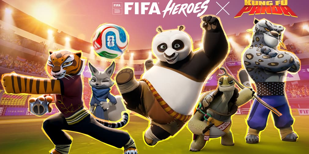 FIFA Heroes позволит вам прыгнуть в лапы По в новом кроссовере с Кунг-фу Пандой