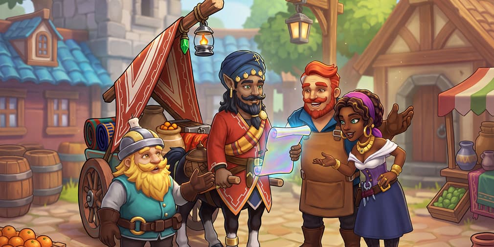 Shop Titans бросает вызов игрокам новым событием Pharoway Caravan с головоломкой по управлению инвентарём