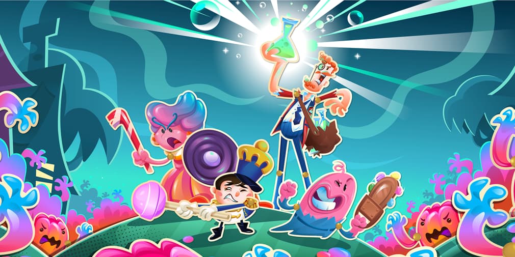 Candy Crush встречает возвращение Желейных пиратов в новом Сезоне ужасов